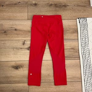 Lululemon size 4 fast and free leggings